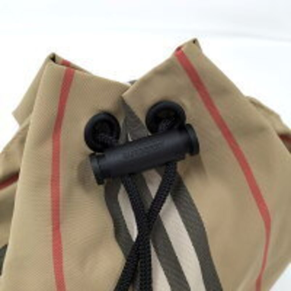 BURBERRY drawstring handbag Nova check - Picture 5 of 9